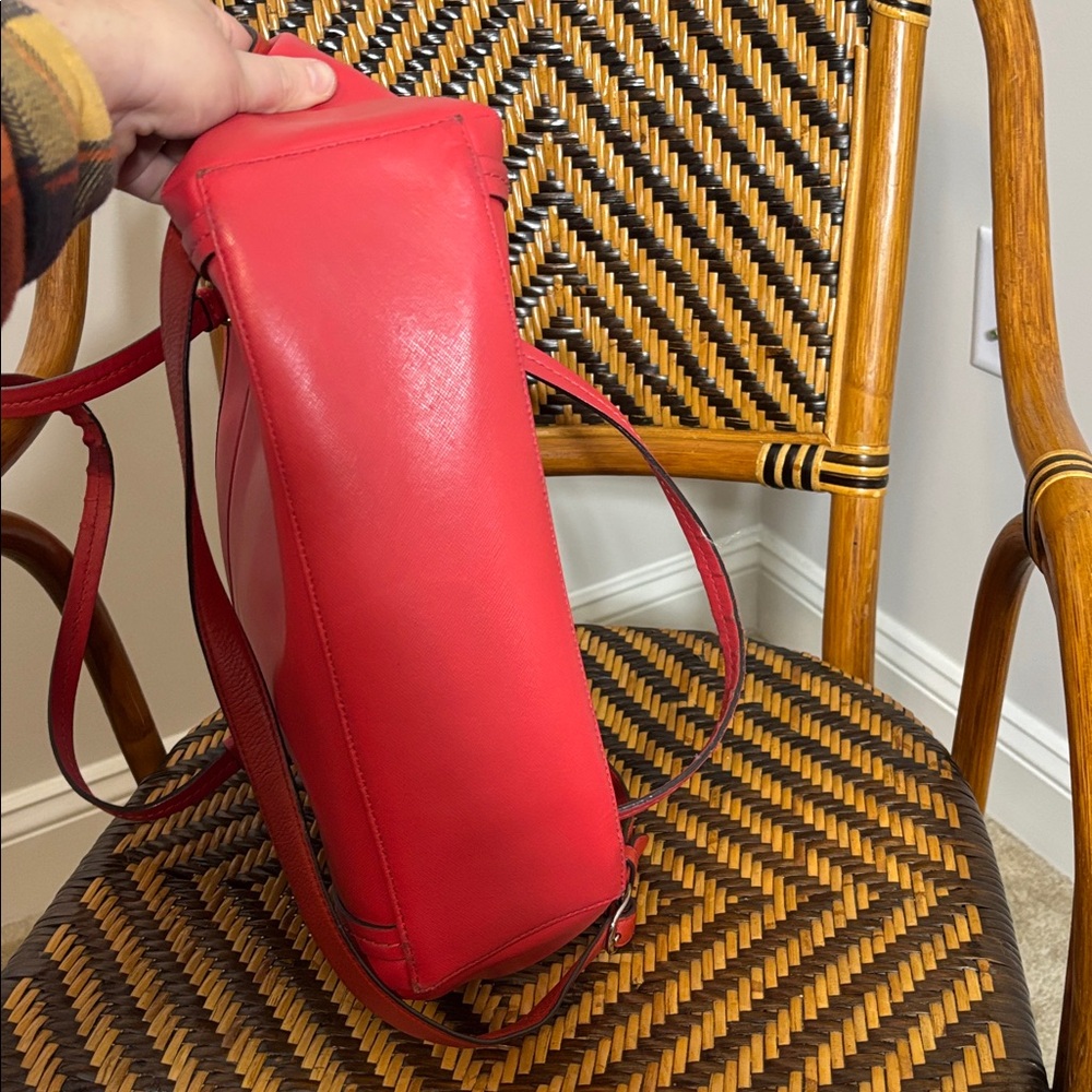 Coach Peyton Tote Bag Magenta Red F25667 - Picture 6 of 8